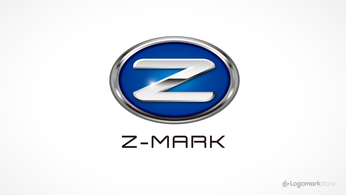 メタリックなZのエンブレムロゴ